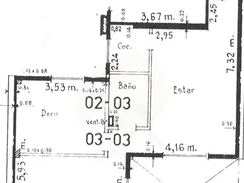 Cordoba y Callao. Segundo piso escalera. Apto Credito Hipotecario.