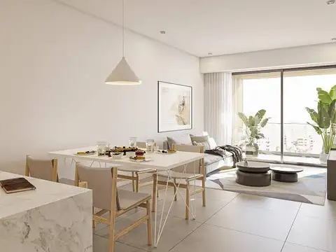 Departamento Monoambiente con 1 baño