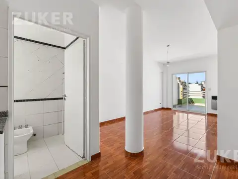 Departamento Monoambiente con 1 baño