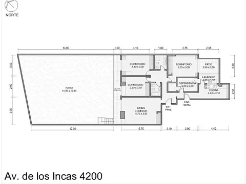 Av. Los Incas  al 4200