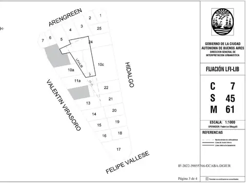 Valentín Virasoro al 700