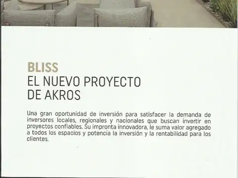 Venta de departamentos en pozo