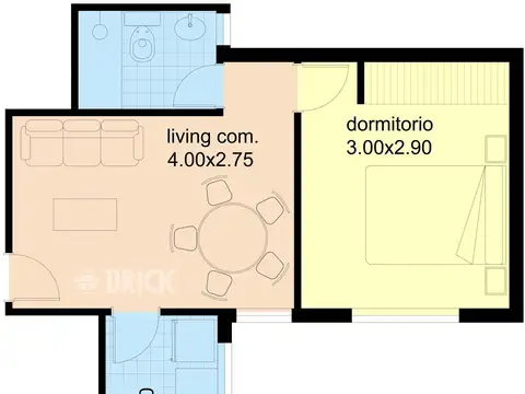 GASCON Y AV. CORRIENTES 3°