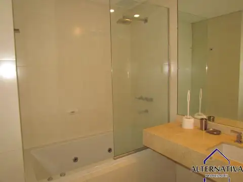 Departamento 2 ambientes con 2 baños