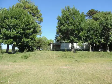 Chacra con casa y galpón, costa con arroyo Valdez