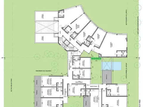 Oficinas modernas en el centro de negocios de Fisherton