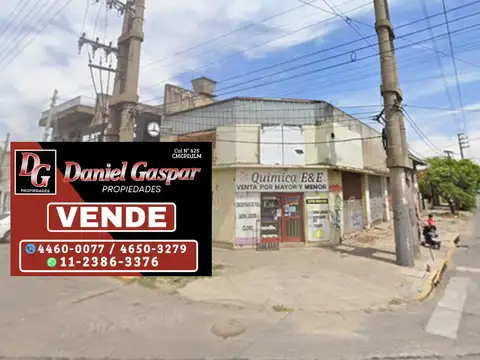 VENTA – IMPORTANTE LOCAL / DEPÓSITO INDUSTRIAL EN ESQUINA