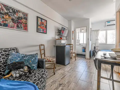 Departamento en venta 1 ambiente al frente Paseo Aldrey