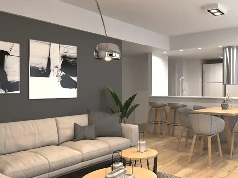 Venta. Departamento de 2 dormitorios en construcción con amenities - Centro, Rosario.
