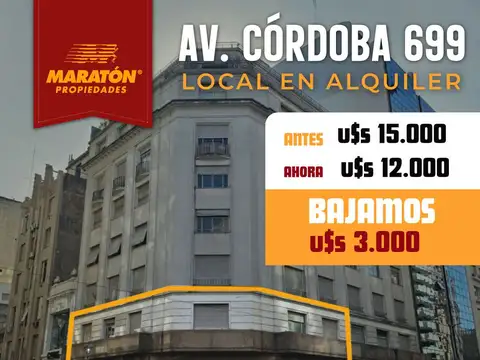 Excelente local en Alquiler en Microcentro