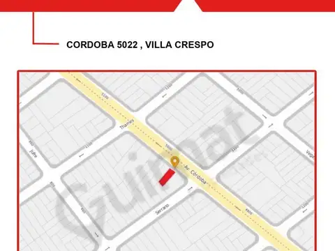 Terreno en Venta en Villa Crespo, USD 1.000.000