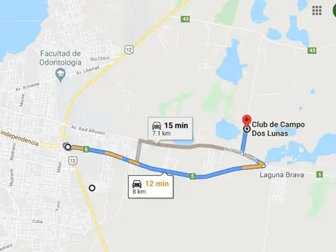 Club De Campo Dos Lunas sn