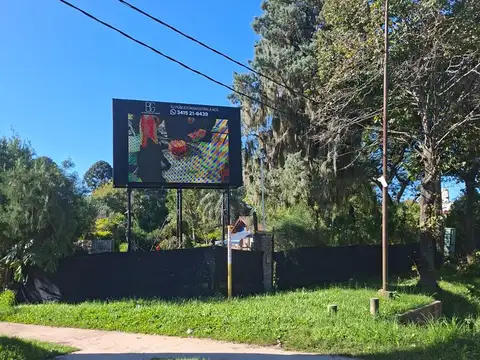 Terreno en Alquiler 21  mts Frente