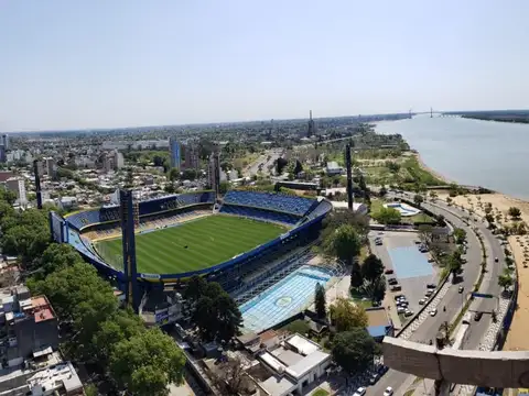 Increible vista al rio  