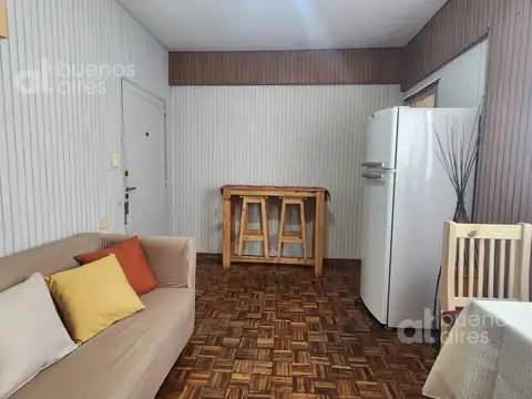 Departamento 2 ambientes con 1 baño