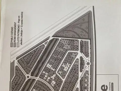 Terreno en Venta 10  mts Fondo