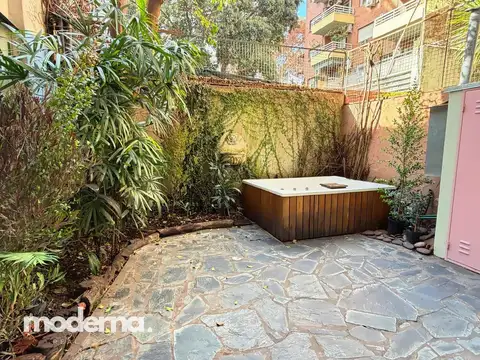 Depto Tipo Casa 2 ambientes con 2 baños