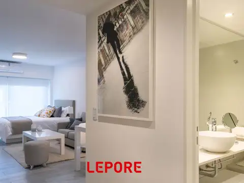 Departamento Monoambiente con 1 baño