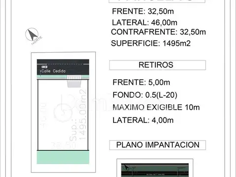 Terreno en Venta, FOT 1