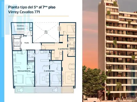 Departamento en Venta Apto profesional