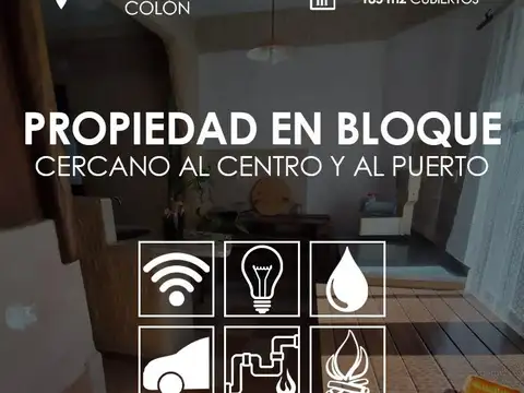 Propiedad en Bloque de 5 unidades en Colón