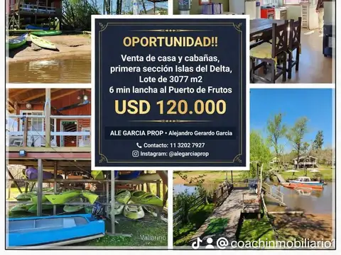 Negocio especial en Venta en Delta del Tigre, Partido de Tigre