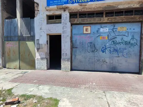 Venta Galpón Av. San Martín 1400 Lanús OPORTUNIDAD