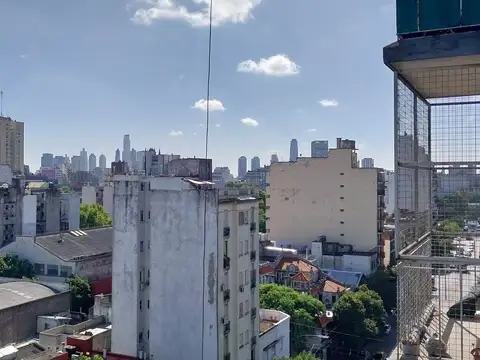 Excelente monoambiente muy luminoso y ventilado, al frente, con vista abierta