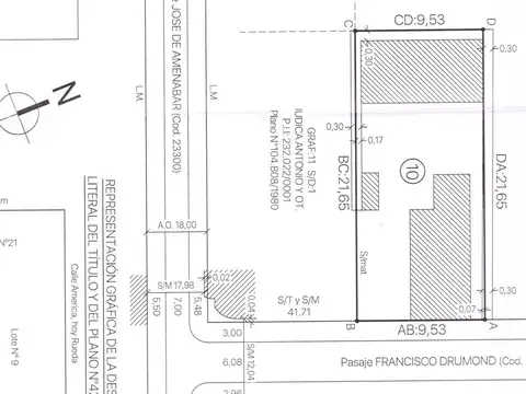 Terreno - Drumond 2900 - Tablado Rosario
