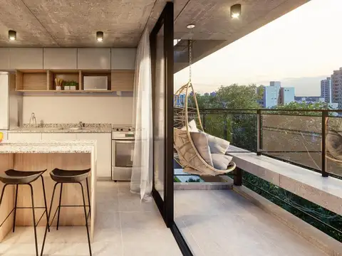 Departamento en Venta de 1 dormitorio