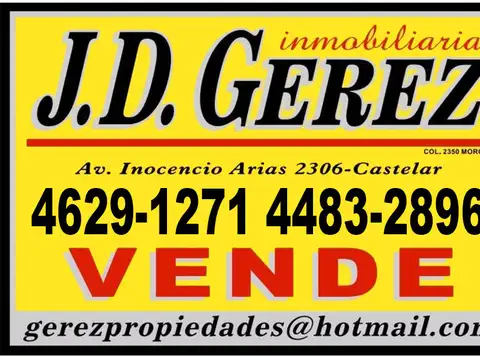 LOCAL EN CASTELAR SUR A UNA CUADRA DE LA ESTACIÓN SOBRE CALLE ALMAFUERTE DE 3.00 POR 7.00 y BAÑO