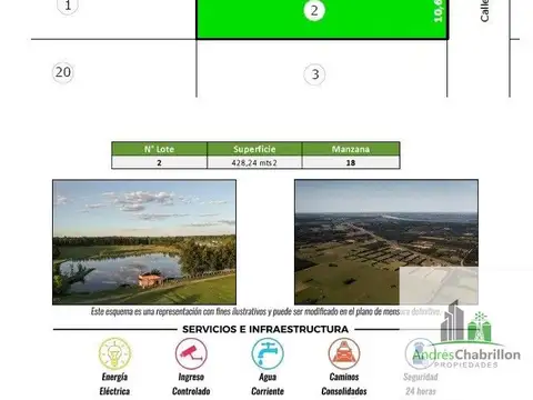 Terreno en Venta de 428,24 m2