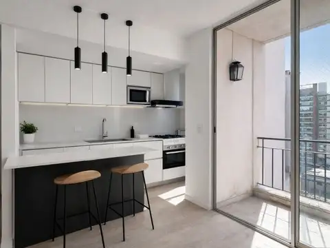 Departamento 2 ambientes con 1 baño