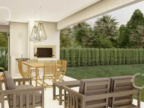 Casa 4 ambientes con 2 baños