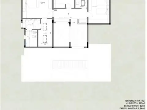 Casa 5 ambientes con 3 baños