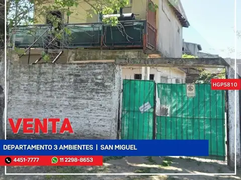 Departamento - Venta - Argentina, San Miguel - San Nicolas 2804
