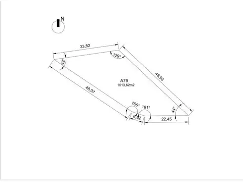 Terreno en Venta de 1,0 m2