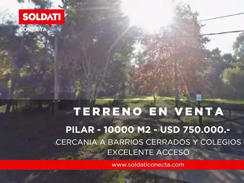 Venta de Lote de 10.000 m2 en Manuel Alberti - Del Viso