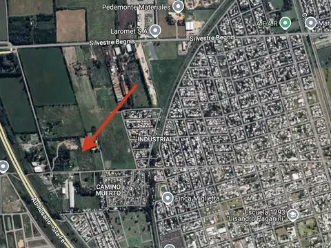 Terreno en Venta 142  mts Fondo