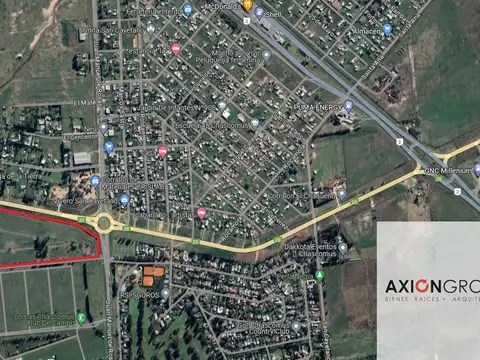 RP 20 y J. M. de Rosas - Lote  en Chascomús