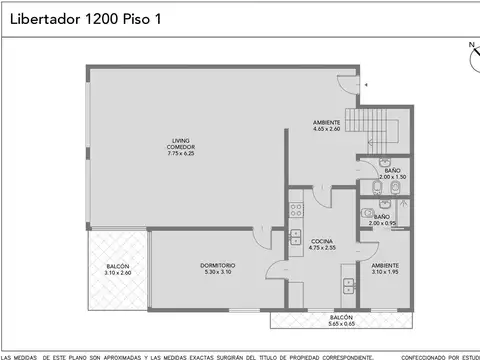 Departamento en Venta de 3 dormitorios