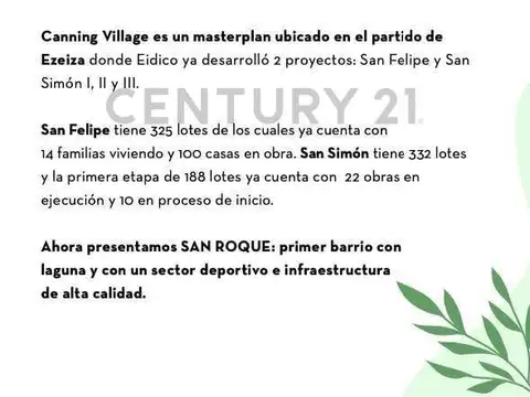 Terreno en Venta en Countries y Barrios Cerrados en Ezeiza, USD 79.000