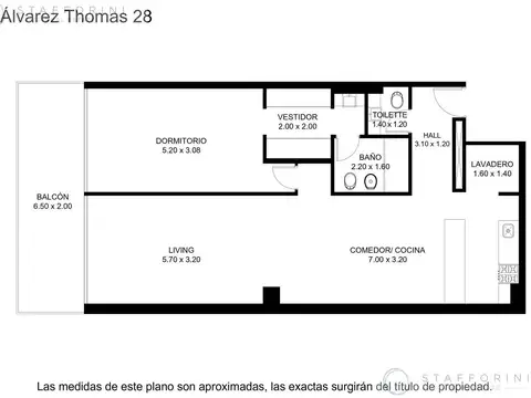Departamento en Venta con 1 cocheras