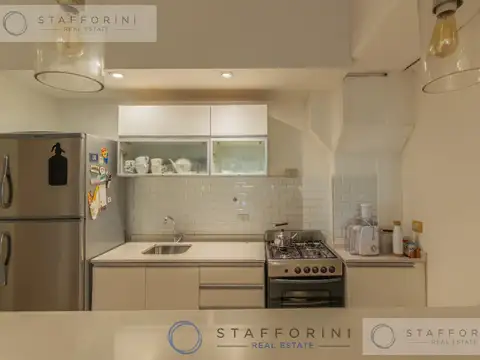 Departamento 2 ambientes con 2 baños