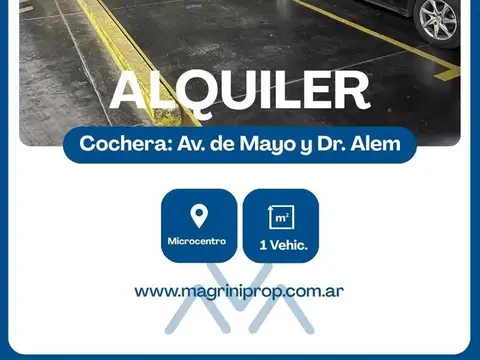 Cocheras cubiertas en Shopping La Opinión Plaza, Av. de Mayo 639, Pergamino