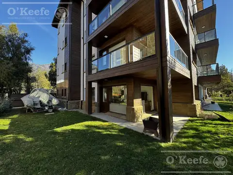 Departamento 3 ambientes con jardín, en venta. Barrancas de Melipal, Bariloche