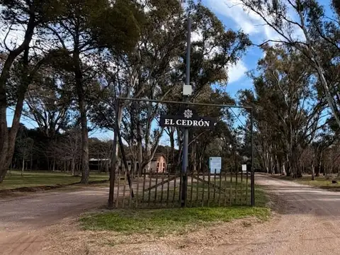 Lote en venta, el cedrón los reartes