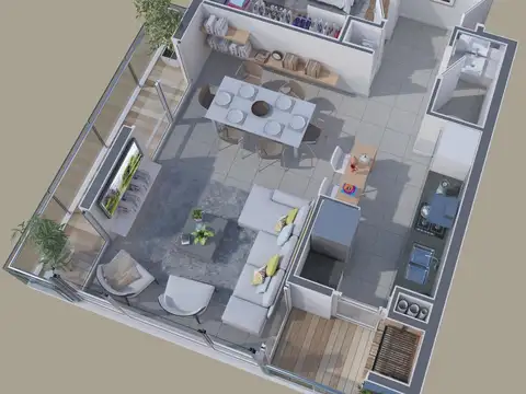 Departamento en  la perla