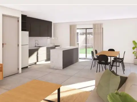 Casa 4 ambientes con 2 baños