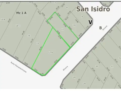 Terreno en Venta de 906,0 m2